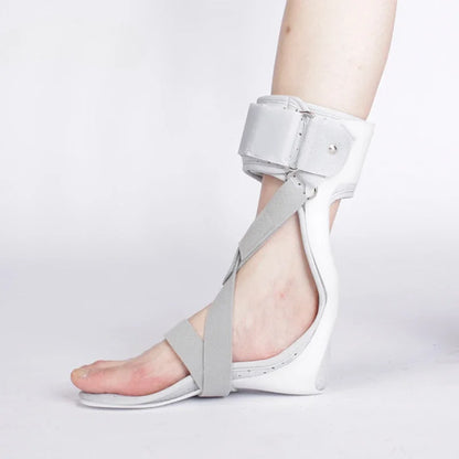 Correction of Stroke Hemiplegia and Ankle Joint Fixation with Foot Drop Orthosis Device for Inversion and Valgus Correction Shoe