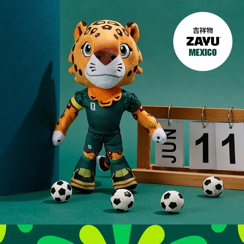 FIFA World Cup 2026 Mascot Plush Toy | Official Mascot Stuffed Animal Doll | Perfect Gift for Boys and Girls