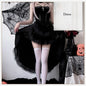Sexy Lingerie Cosplay Dark Gothic Halloween Costume Ladies Dress Dovetail Witch Vampire Bride Performance Costume Red Suit