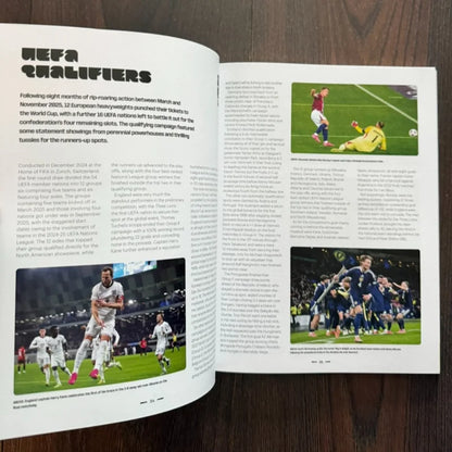2026 Fifa World Cup The Official Guide (English Original) 128-Page Paperback Officially Licensed World Cup Merchandise Book