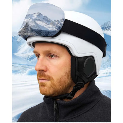 Adult ski goggles protective cover high elastic lycra animal print snow goggles storage cover lens scratch-proof