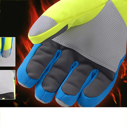 Outdoor Sport  Skiing Gloves Windproof Men Women Kids Winter Warm Ski Gloves Mittens Waterproof Skiing Breathable Air S/M/L/XL