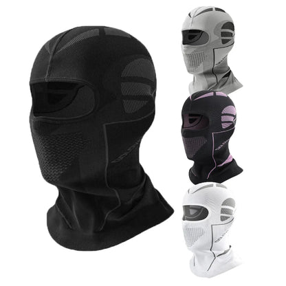 1pc Thickened Winter Sports Cap Ski Head Cover & Motorcycle Face Mask Adjustable Fit Windproof & Cold-Resistant