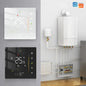 MOES Thermostat WiFi Wireless Room Temperature Controller of Water/Electric Floor Heating Gas Boiler Humidity Tuya Alexa Google