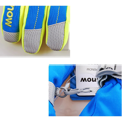 Outdoor Sport  Skiing Gloves Windproof Men Women Kids Winter Warm Ski Gloves Mittens Waterproof Skiing Breathable Air S/M/L/XL