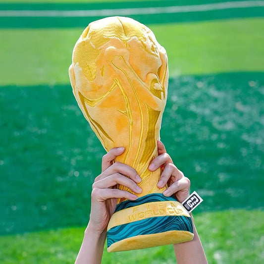 FIFA 2026 World Cup Large World Cup Trophy Plush plush filling Bag Charm Decorative Ornament Ideal Birthday Gift
