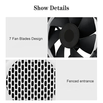 400W Mini Electric Heater 2-speed Quick Heating Home Electric Heater 220V/110V Hot Fan Overheating Protection Air Heat