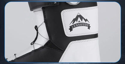 Adult Winter Ski Shoe 2025 New Women Outdoor Sports Snowboarding Boots Men Warm Breathable Waterproof Cold Resistant Snow Shoes