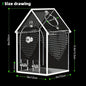 Transparent Acrylic House Insect Habitat Box Waterproof Sealed Reptile Feeding Terrarium For Kids Hobbyist Lab Science Gift