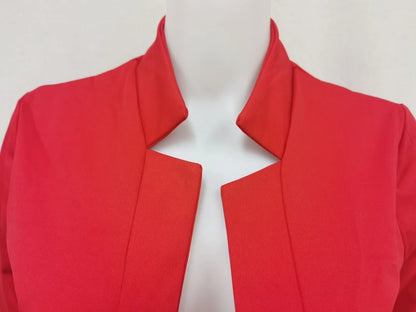Women Thin White Blazers Spring 2025 Female Summer Blazer Long Sleeve Open Stitch OL Womens Slim Coats Femme Ladies Black Tops
