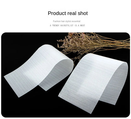 50PCS/100PCS Disposable Hair Dye Foam Paper Professional Hair Coloring Highlighting Strips Tools