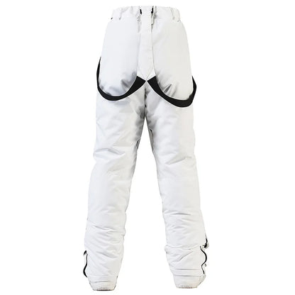Women's and Men's Ski Pants Windproof Waterproof Snowboarding Pants Winter Outdoor Warm Snow Sports Pants Men Women Skiing