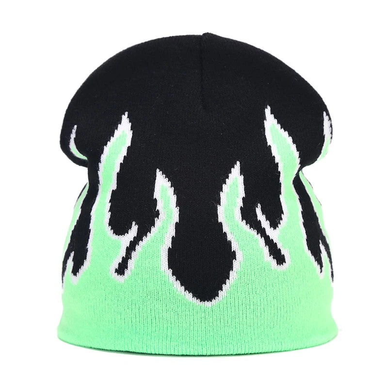 Bocca Beanie Y2K Knitting Hat For Men Women Warm Winter Autumn Letter Cartoon Streetwear Knitting Cap Hip Hop Gorras New Fashion