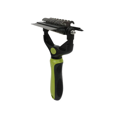 3 In 1 Pet Deshedding Brush, Dog Hair, Pet Fur Knot Cutter