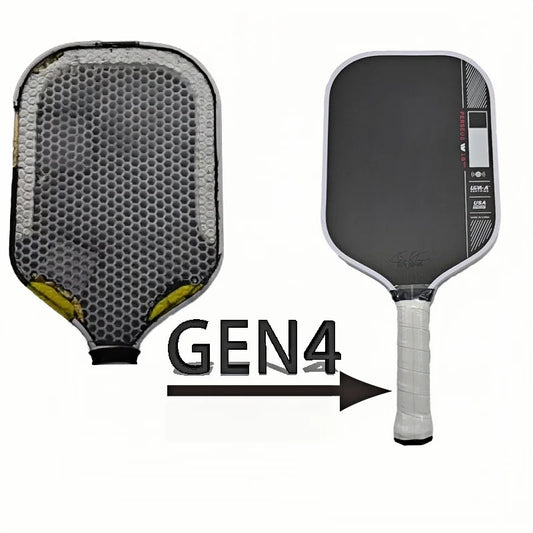 Perseus Pro IV BEN JOHNS Thickness TFP Foam GEN4 Core Thermoformed Toray T700 Carbon Fiber Pickleball Paddles