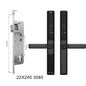 Waterproof Sliding Door Smart Lock Tuya WiFi Fingerprint Digital Code RFID Card Anti-Lock Aluminum Double-Side Electronic Lock