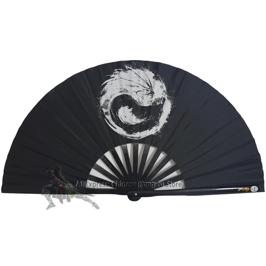 Tai Chi Dragon Bamboo Chinese Tai Chi Fans Kung fu Martial arts Training Fan
