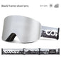 COPOZZ Professional Winter Ski Goggles Magnetic Quick-Change Double Layers Anti-Fog Snowboard goggles Men Women Ski Equipment