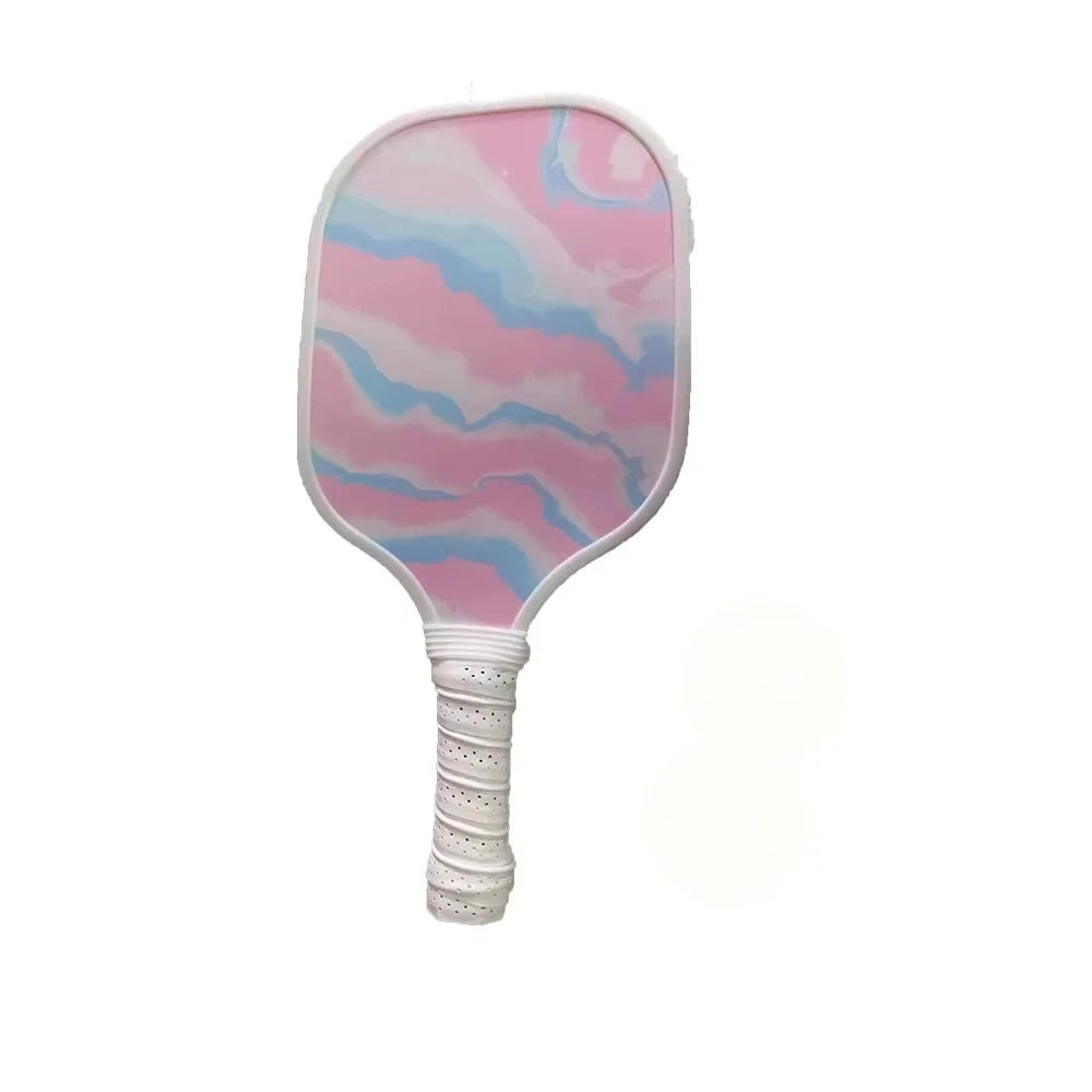Pickleball Paddles Fiberglass Surface Lightweight Honeycomb Core Durable Non-Slip Grip Pickleball Gifts for Children and Adult