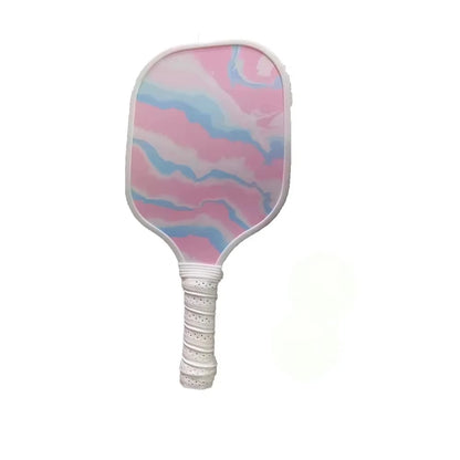 Pickleball Paddles Fiberglass Surface Lightweight Honeycomb Core Durable Non-Slip Grip Pickleball Gifts for Children and Adult