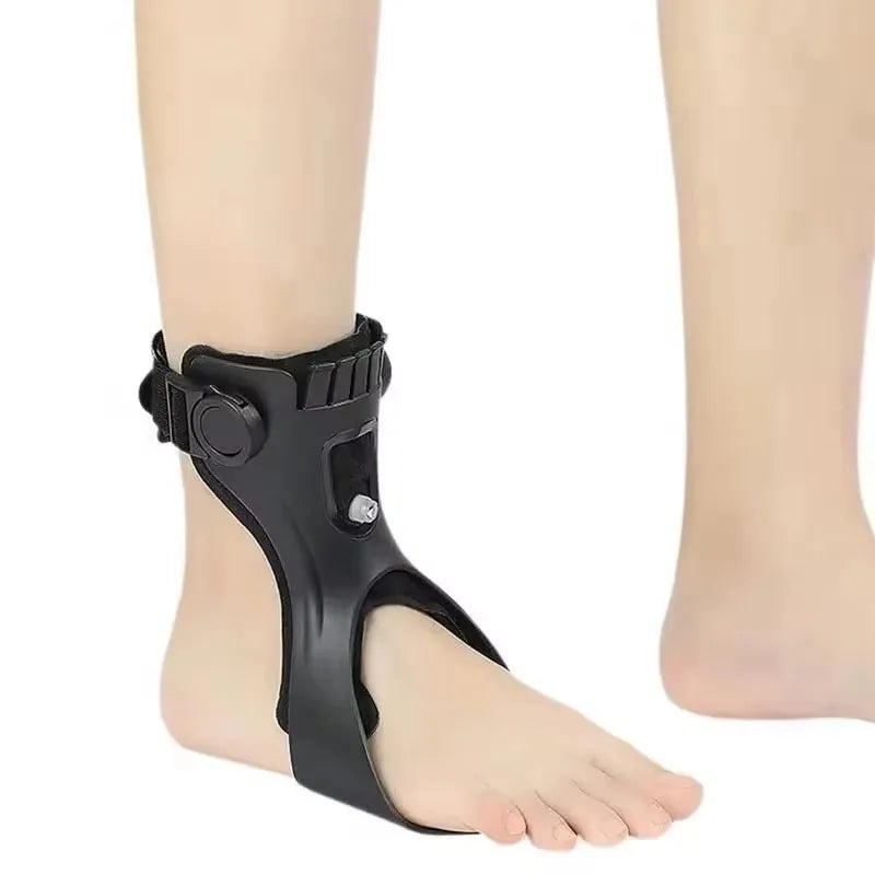 1PC AFO Drop Foot Brace Orthosis Ankle Support-With Comfortable Inflatable Airbag for Hemiplegia Stroke Shoes Walking