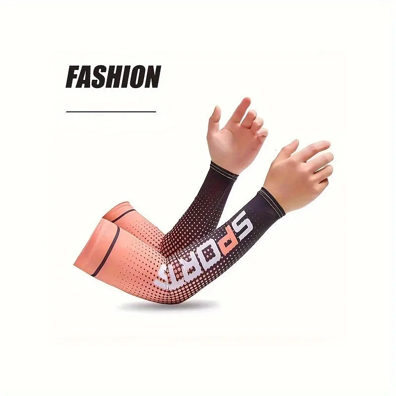 UV protection arm cooling sleeve for sports - stay cool and protected while running, fishing, cycling