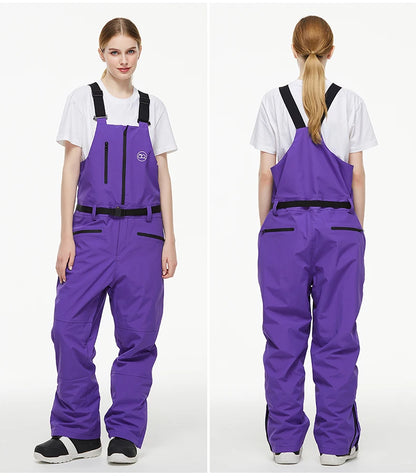 Men's and Women's Ski Pants, Bibbed Snowboard Pants, Bibs Snow Pants, Ski Suit Bibs, Snowboard Bib Trousers, 2025 New