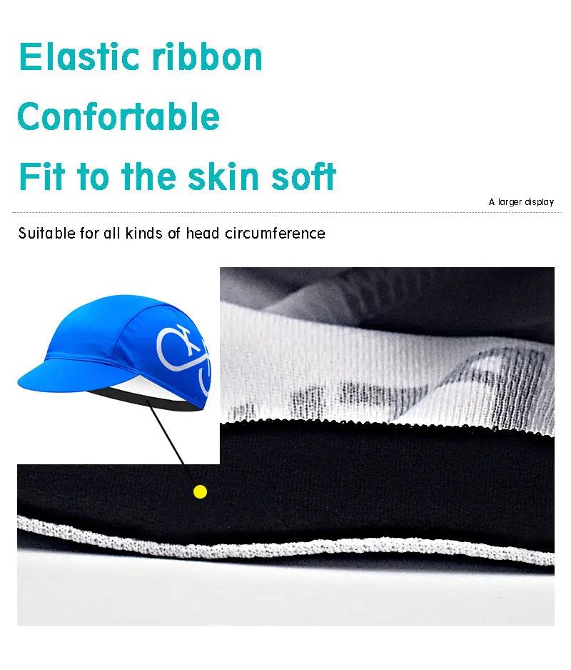 Classic Summer Cycling Cap, Essential Hat for Bicycle Sport, Eight Colors to Choose from
