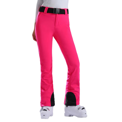 Winter Snowboarding Pants Thermal Skiing Pants New Slim Fit Women Snow Trousers Waterproof Clothes Outdoor Windproof Ski Pants
