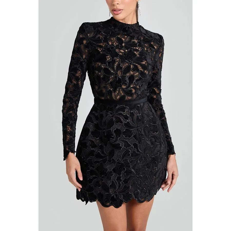 S-XL Women's Autumn/Winter New Long Sleeve Zipper Dress | INS Casual Fashion Party Women's Dress