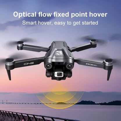 2025 New Z908 Pro /MAX 8K Drone ESC Professional 8K Dron Optical Flow Localization 3sided Obstacle Avoidance Quadcopter Toys