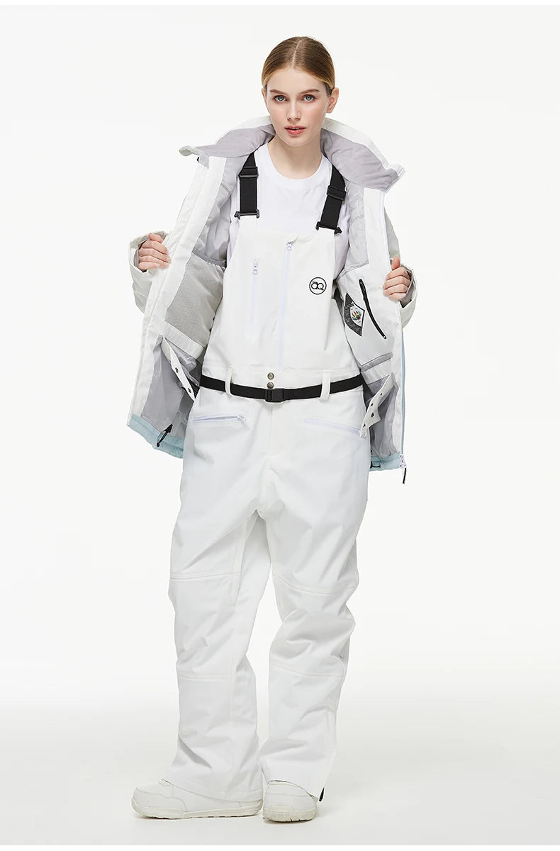 Men's and Women's Ski Pants, Bibbed Snowboard Pants, Bibs Snow Pants, Ski Suit Bibs, Snowboard Bib Trousers, 2025 New