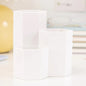 Polish Nail Brush Box 3 Lattices Organizer Storage Tools Desk Case Jewelry Cosmetics Office Table Rack Holder Make up Pen