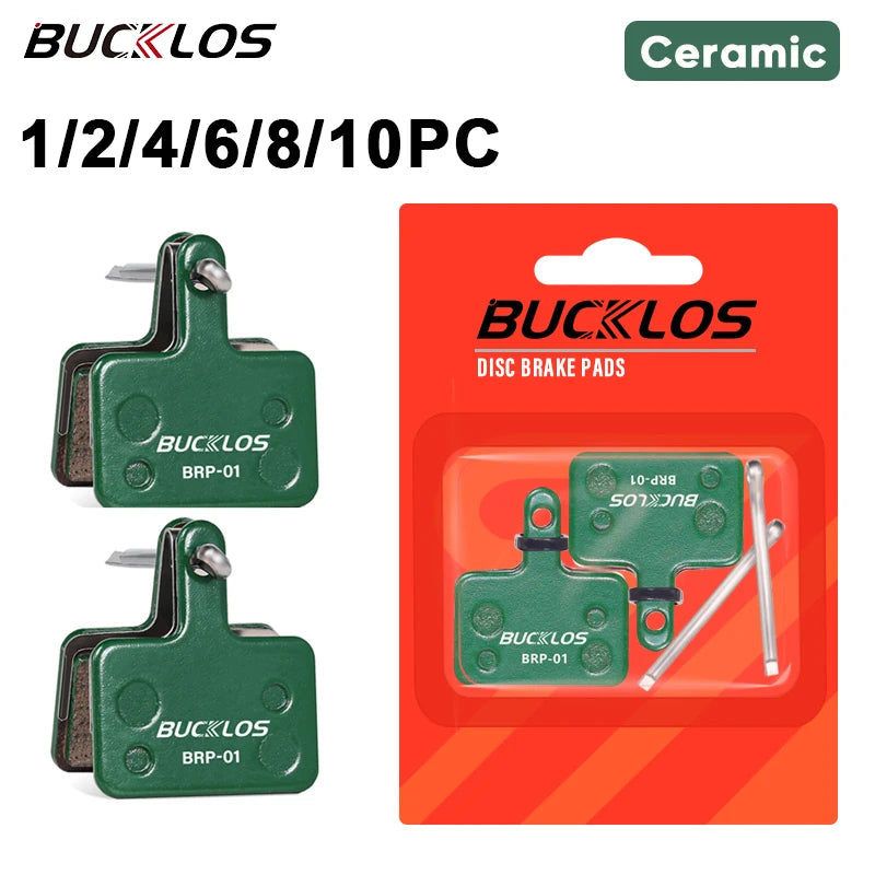 BUCKLOS Ceramic Brake Pads MTB Bike Hydarulic Disc Brake Pad For SHIMANO B01S B05S Mountain Bicycle Disc Brake Pad Cycling Parts