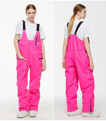 Men's and Women's Ski Pants Bibs, Bibbed Snowboard Pants, Bibs Snow Pants, Ski Suit, Snowboard Bib Trousers, 2025