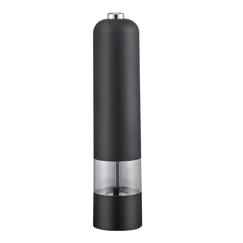 Stainless Steel And ABS Electric Salt Pepper Grinder Set Automatic Operation Spice Mill Charging And Battery Model for Kitchen