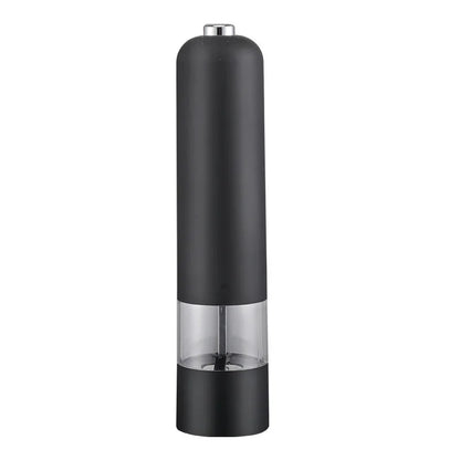Stainless Steel And ABS Electric Salt Pepper Grinder Set Automatic Operation Spice Mill Charging And Battery Model for Kitchen