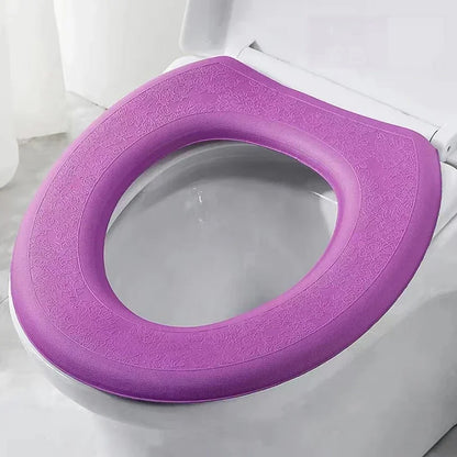 O-shape Toilet Seat Cover Washable Closestool Mat Toilet Cover Accessories