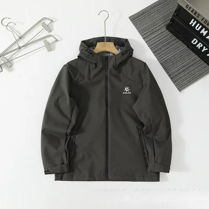 Kailas25 new outdoor function three-proof couple hooded zipper soft shell men's and women's jackets