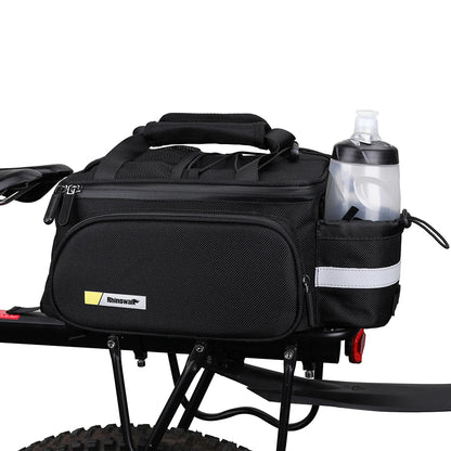 Rhinowalk Bicycle Pannier Bag Multifunctional Bike Rack Bag Trunk Saddle Cycling Large Capacity Travel Bag MTB With Rain Cover