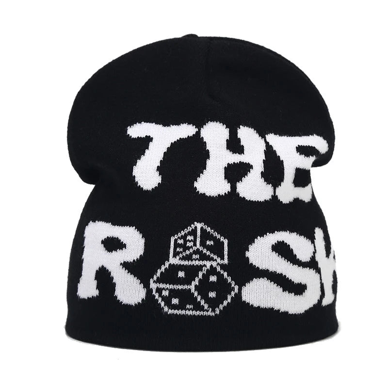 Bocca Beanie Y2K Knitting Hat For Men Women Warm Winter Autumn Letter Cartoon Streetwear Knitting Cap Hip Hop Gorras New Fashion
