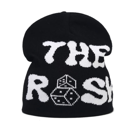 Bocca Beanie Y2K Knitting Hat For Men Women Warm Winter Autumn Letter Cartoon Streetwear Knitting Cap Hip Hop Gorras New Fashion