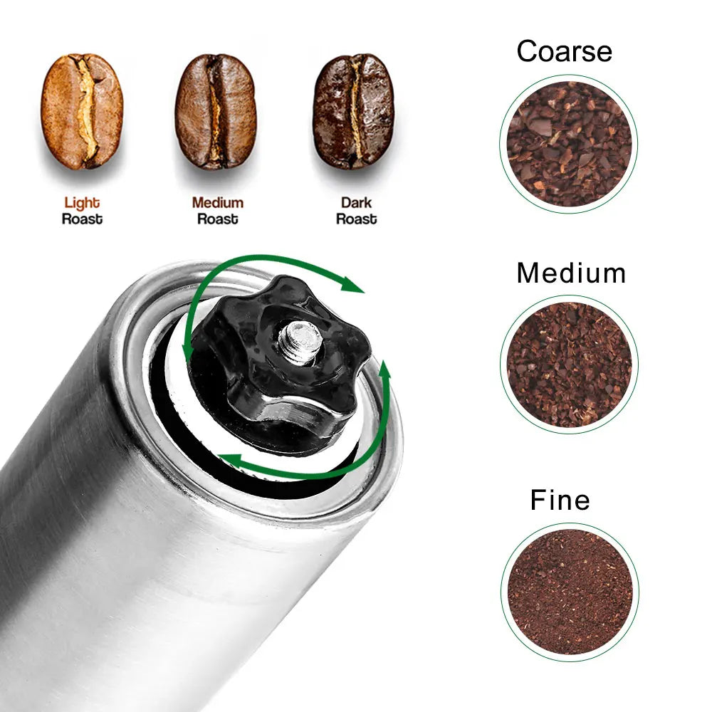 300ml AeroPress Machine Espresso Coffee Maker Portable Cafe French Press Coffee Pot With Filter Paper Kit Bar Set with Grinder
