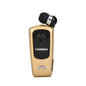 Fineblue F920 Wireless Retractable Portable Mini Bluetooth Headset Calls Remind Vibration Wear Clip Sports Running Earphone