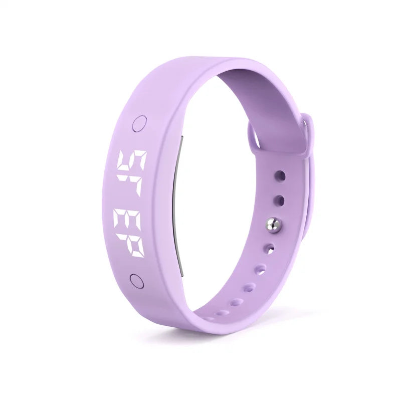 Smart Male Woman Student Children's Sports Electronic Bracelet Vibration Alarm Clock Waterproof Step Count Gift Electronic Watch