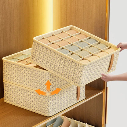 Closet Organizer Underwear Drawer Organizer Socks Bra Clothing Storage Box Wardrobe Organizer Clothes Cabinet Drawer Organizers