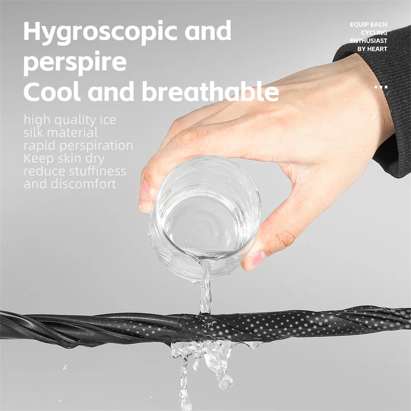 WEST BIKING Summer Sunproof Arm Sleeves UV Protection Seamless Digital Printing Cycling Running Sleeves Cooling Sport Gear