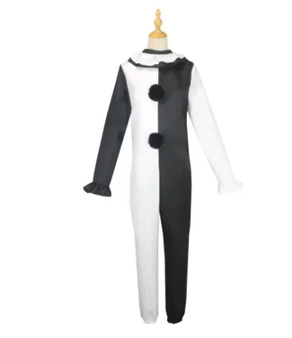 Men Women Art The Clown Cosplay Movie Terrifier 2 Art The Clown Cosplay Costume Jumpsuit Mask Halloween Adult Kids Costumes Mask