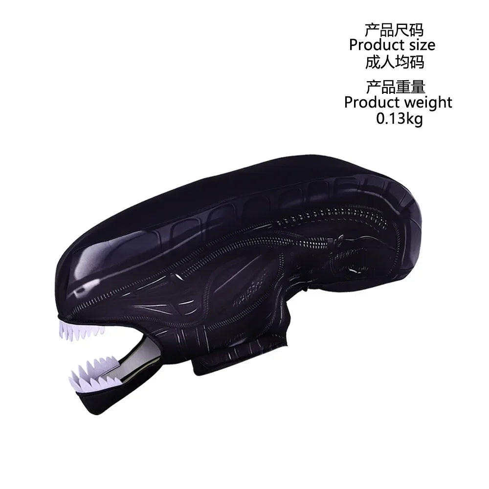 Alien Xenomorph Costume Kids Adult Sci-Fi Movie Romulus Head Mask Suit Scary Space Monster Outfit for Halloween Cosplay Costume