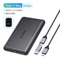 ORICO 2.5 Inch External HDD Case 5Gbps SATA to Type-C Hard Drive Enclosure for SSD HDD PC Laptop Metal+ABS Case Heat Dissipation